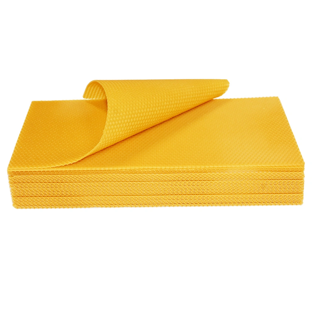 Mezistěny z včelího vosku 37x30 - 350x270 mm