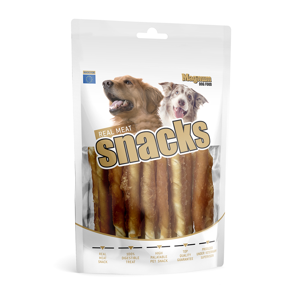 Magnum Chicken roll on Rawhide stick 250g PRODEJNA