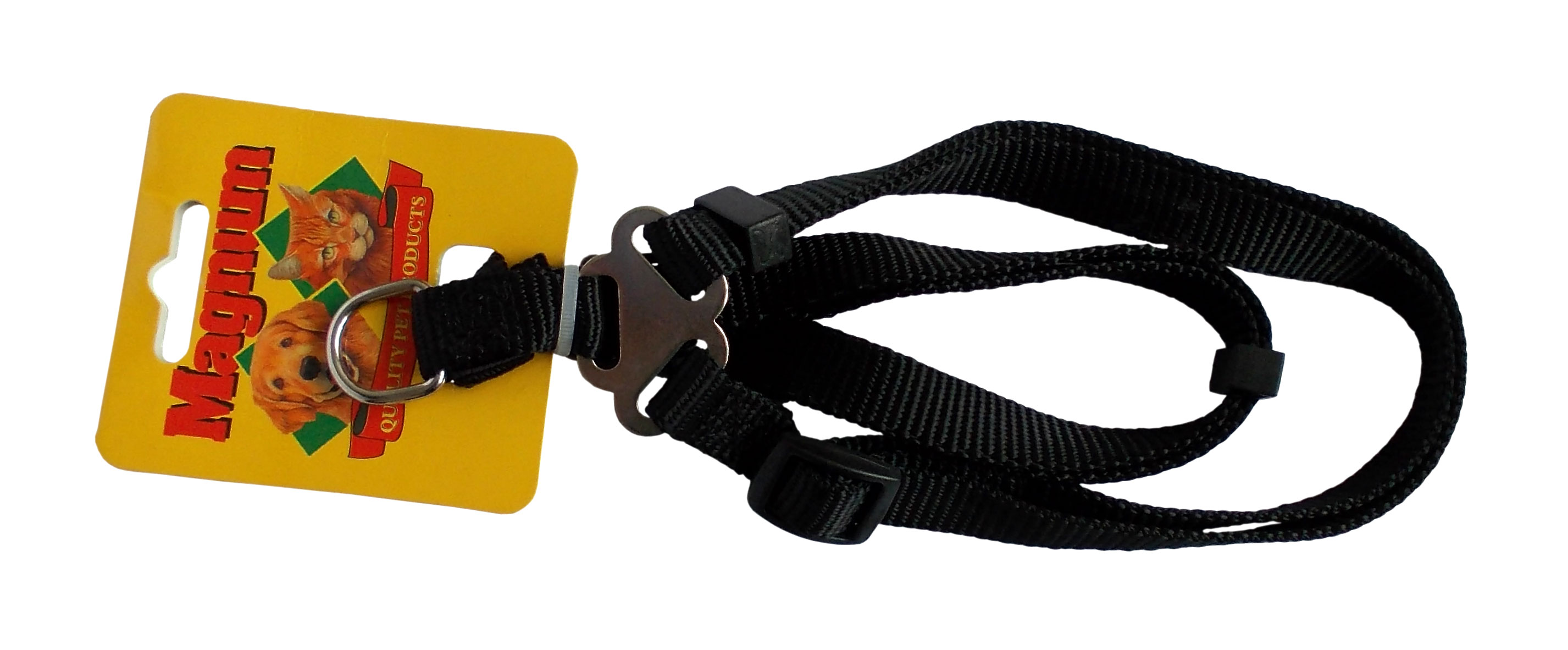 Postroj nylon pes, kočka 20mm x 35-50cm AKCE