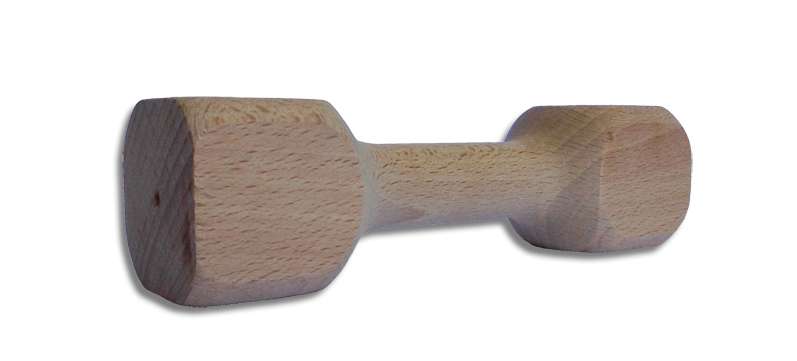 Činka aportovací dřevěná 150g