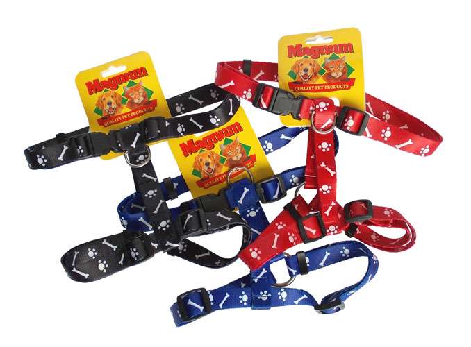 Postroj nylon skotský / kostičky 25mm x 45-60cm