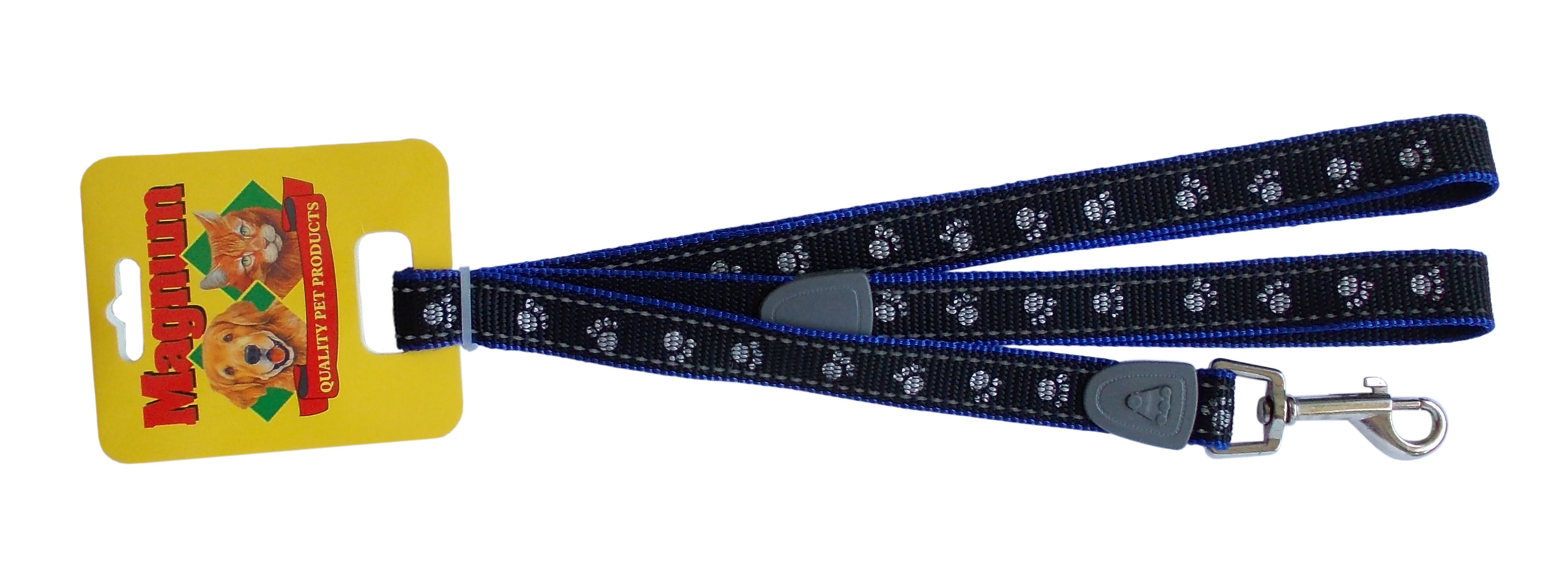 Vodítko reflexní s tlapkou 15mm x 120cm