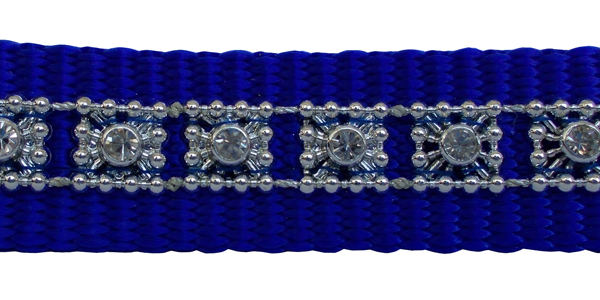 Vodítko nylon + diamond 15mm x 120cm