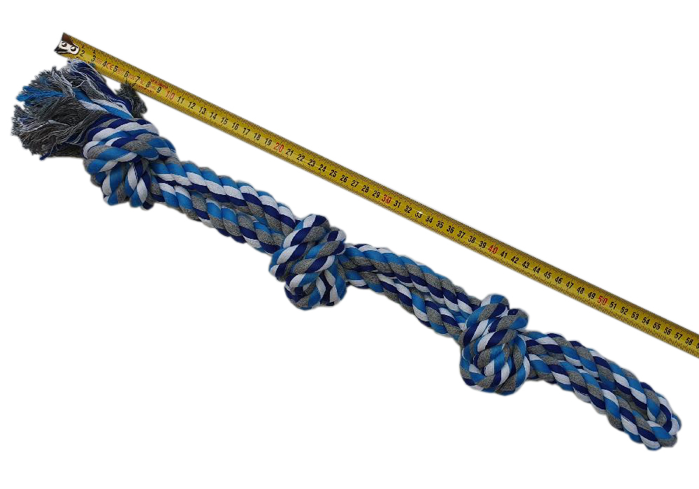 Uzel bavlna se smyčkou 55cm 470g