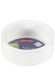 Miska keramická MARGOT hlodavec 100ml bílá Zolux prodejna