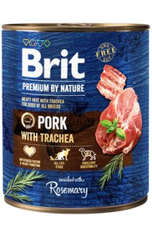 Brit Premium Dog by Nature konz Pork&Trachea 800g