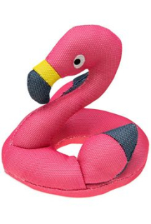 Hračka pes koupací Plameňák 17cm KAR