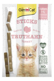 Gimcat Sticks Kitten krocan+calcium 3ks PRODEJNA