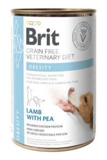 Brit VD Dog GF konz Obesity 400g