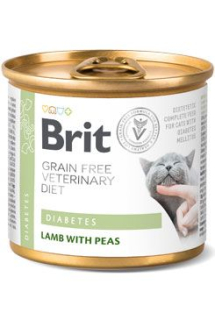 Brit VD Cat GF konz Diabetes 200g
