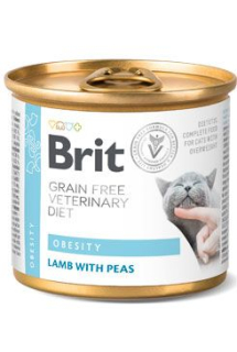 Brit VD Cat GF konz Obesity 200g