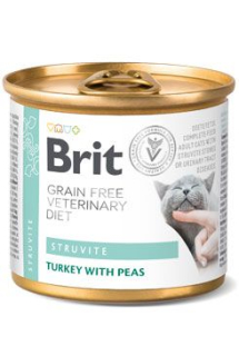 Brit VD Cat GF konz Struvite 200g