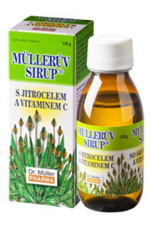 Sirup Jitrocelový 245ml s vit. C / Dr. Muller