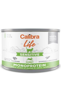 Calibra Cat Life konz.Sensitive Rabbit 200g PRODEJNA