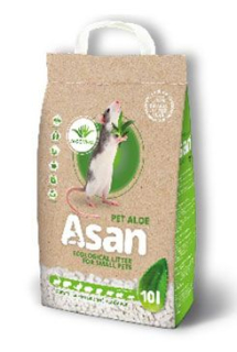 Podestýlka ASAN Pet Aloe 10l PRODEJNA