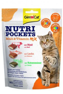 Gimcat Nutri Pockets Malt&Vitamin Mix 150g