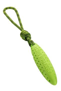 Hračka pes ZEPPELIN MAXI plov. z TPR zelená Kiwi