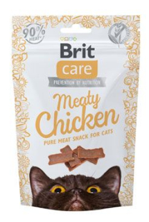 Brit Care Cat Snack Meaty Chicken 50g PRODEJNA