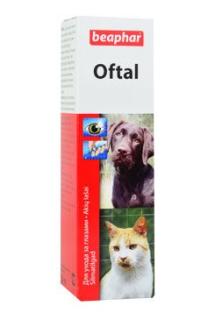 Beaphar oční kapky Oftal pes, kočka 50ml EXPIRACE