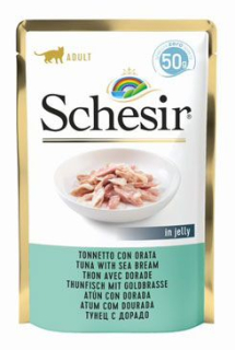 Schesir Cat kapsa Adult tuňák/pražma 50g PRODEJNA