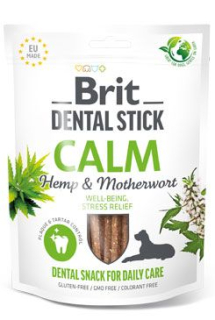 Brit Dog Dental Stick Calm Hemp&Motherwort 7ks PRODEJNA
