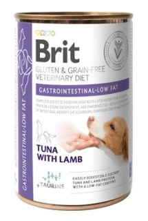 Brit VD Dog GF konz Gastrointestinal Low Fat 400g