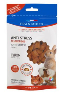 Francodex Pochoutka Anti-stress pro hlodavce 50g PRODEJNA