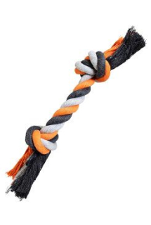 Hračka pes Uzel bavlněný 20cm/55g HipHop