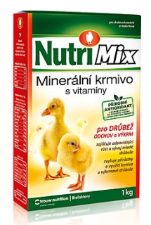 NutriMix pro drůbež výkrm a odchov plv 1kg PRODEJNA
