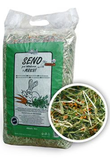 Seno s přídavkem mrkve LIMARA 15l/500g prodejna