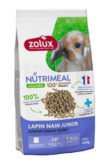 Krmivo pro králíky Junior NUTRIMEAL 2,55kg Zolux PRODEJNA