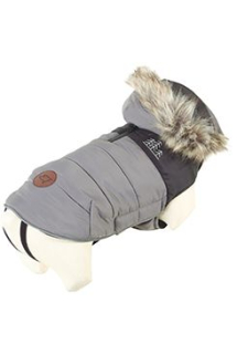 Obleček bunda pro psy NEW MOUNTAIN šedá 40cm Zolux