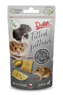 Dafiko plněné polštářky pro hlodavce sýr 40g PRODEJNA