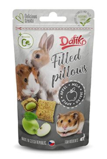 Dafiko plněné polštářky pro hlodavce jablko 40g PRODEJNA