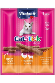 Vitakraft Cat pochoutka Stick mini Turkey+lamb 3x6g PRODEJNA