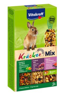 Vitakraft Rodent Kräcker Rabbit Trio mix tyč 3ks PRODEJNA