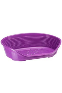 Pelech plast SIESTA DLX 8 fialový 82x59,5x25cm FP