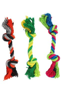 Hračka pes Uzel bavlněný 25cm/75g HipHop1ks PRODEJNA