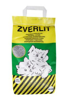 ZVERLIT zelený hrubá Podestýlka kočka 10kg PRODEJNA