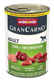 Animonda pes GRANCARNO konz. ADULT hov/kach.srdce 400g
