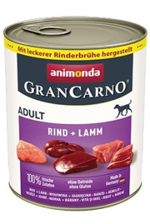 Animonda pes GRANCARNO konz. ADULT hovězí/jehněčí 800g