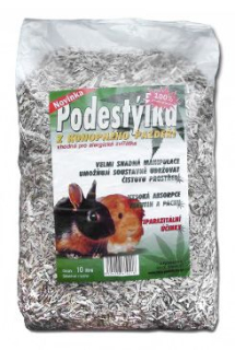 Podestýlka z konopného pazdeří 10l prodejna