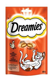 Dreamies kočka pochoutka s kuřecím 60G
