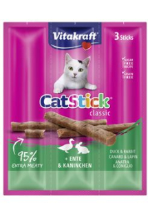 Vitakraft Cat pochoutka Stick mini Rabb.+Duck. 3x6g prodejna