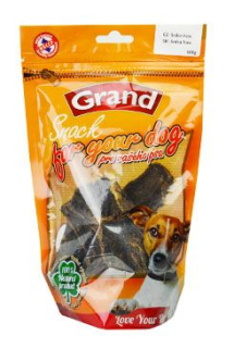 GRAND Suš. Mňamka srdce 100g PRODEJNA EXP 2025/02