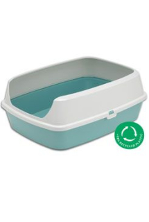 WC kočka MARYLOO 50 cm s vysokým okrajem, sv.modrá 