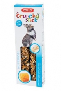Pochoutka CRUNCHY STICK oves/med pro králíky Zolux 130g PRODEJNA