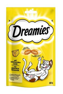 Dreamies kočka pochoutka sýrová 60g PRODEJNA