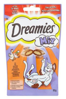 Dreamies kočka pochoutka s kuřecím a kachnou 60g PRODEJNA