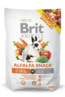 Brit Animals  Alfalfa Snack for Rodents 100g prodejna